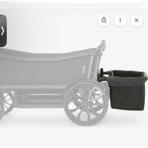 Veer Wagon Foldable Storage Basket Cruiser For 2 Seater NEW $89 NEW